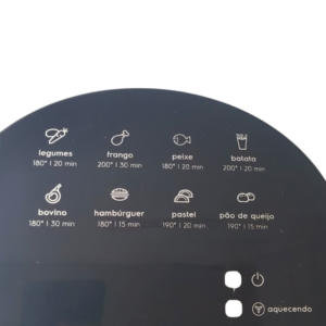 Tampa Superior Preta Completa Original Air Fryer Electrolux EAF30 EAF31 - Image 3